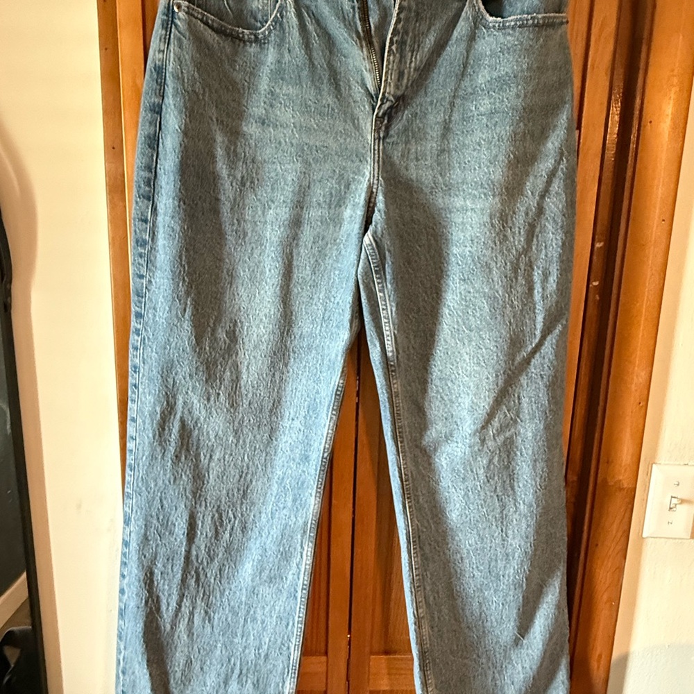 Abercrombie & Fitch Curve Love - High Rise 90’s Relaxed Jean